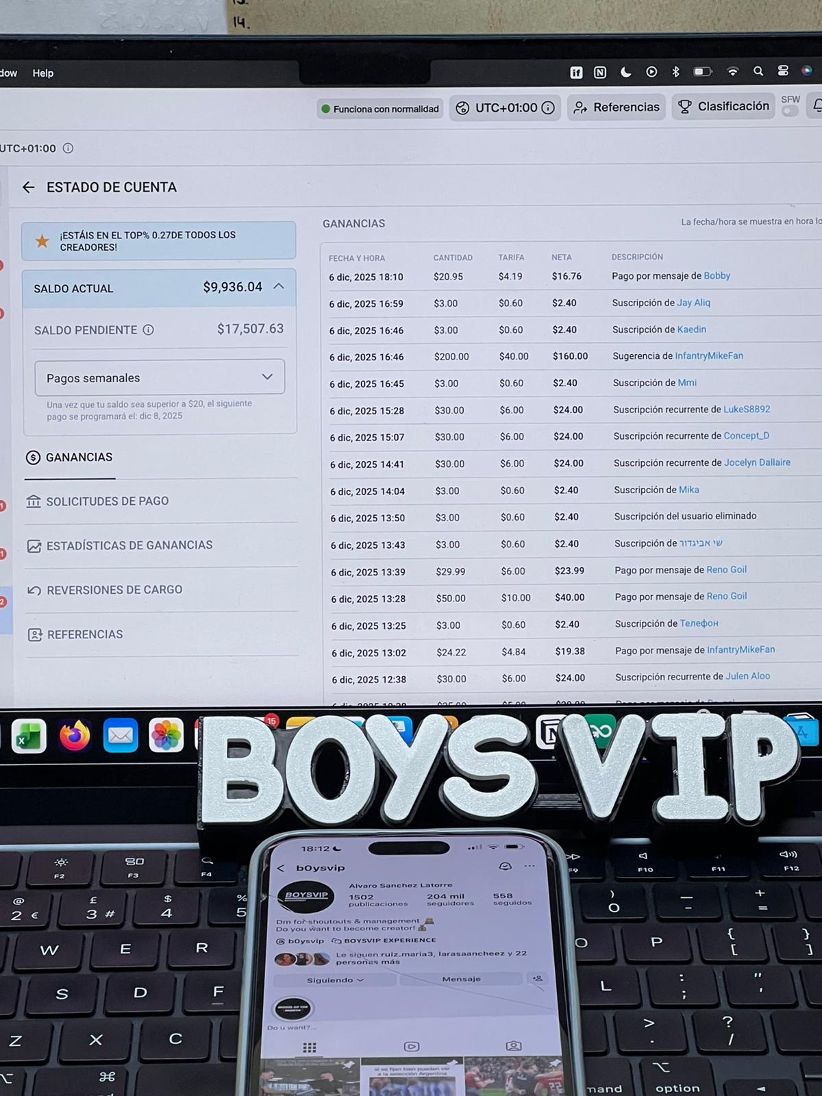 B0ysVIP creator growth campaign